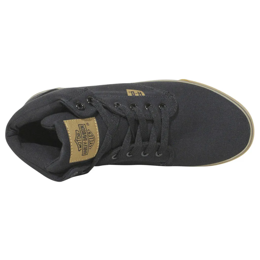 Harley Davidson Wrenford Men's Low-Top Canvas Trainers