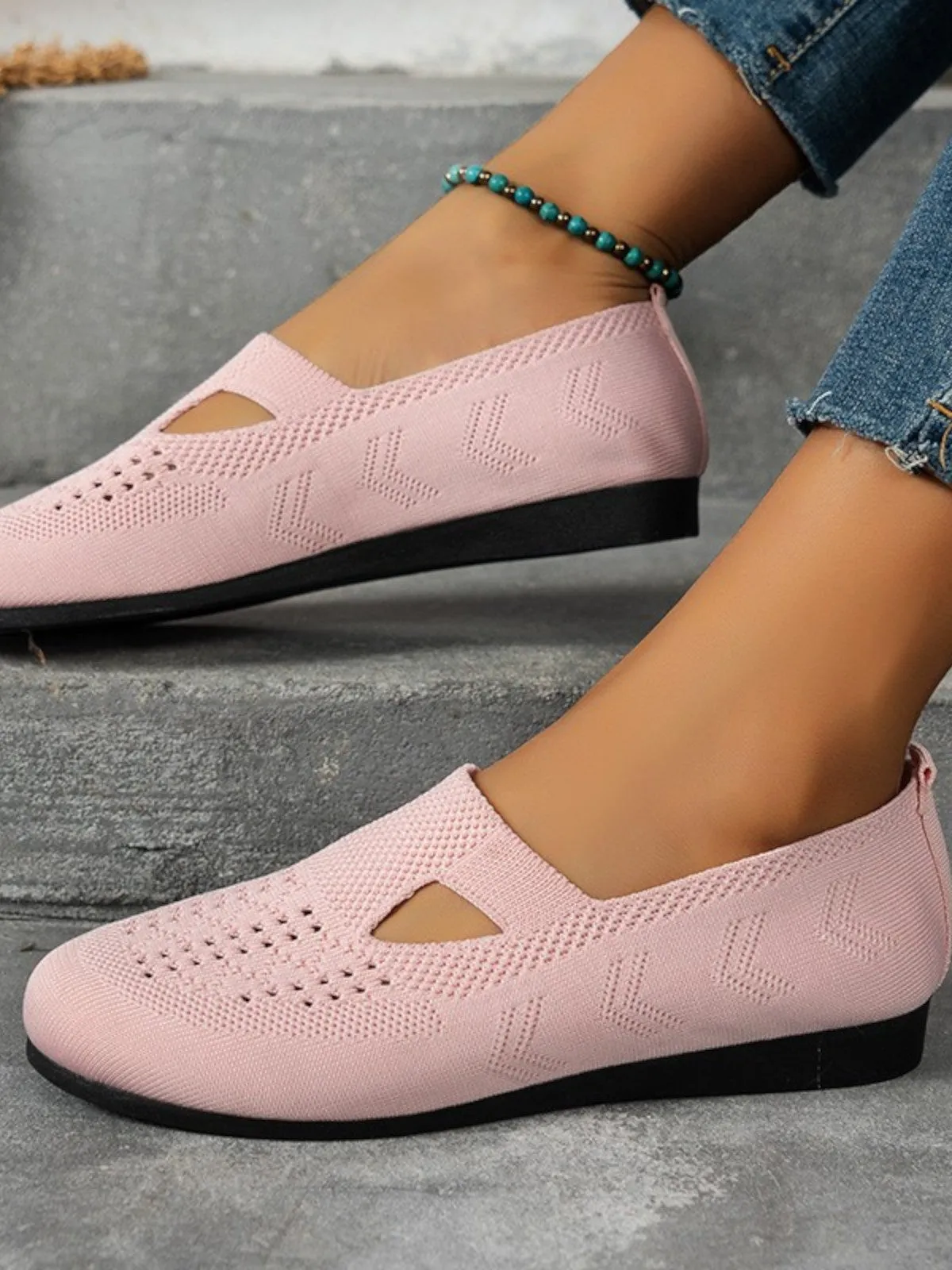 Nova Spring Breathable Mesh Flat Shoes